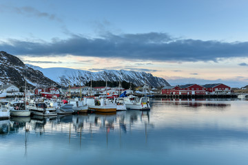 Fototapeta na wymiar Fredvang - Lofoten Islands, Norway