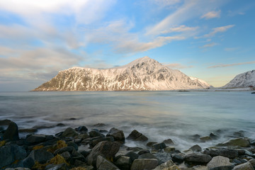 Skagsanden Beach, Lofoten Islands, Norway