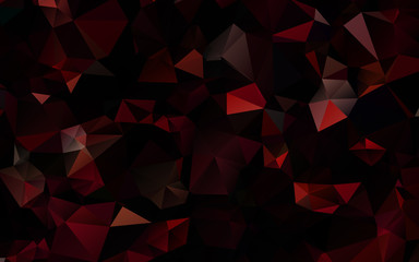 Abstract Colorful Triangular Background