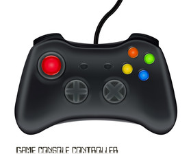 game console controller vector