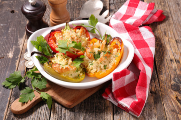 baked bell pepper