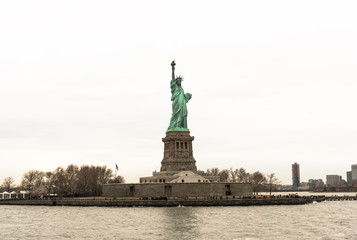 Fototapeta na wymiar The Statue of Liberty in New York City