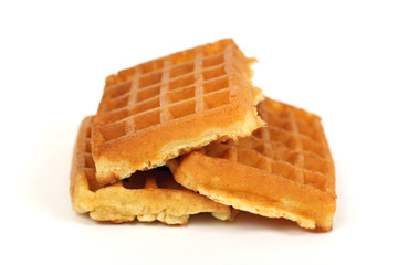 Drei Waffeln
