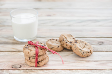 Cookies with milk 
