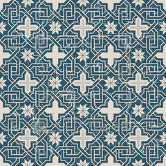 Seamless worn out antique background 256_cross chain star flower frame