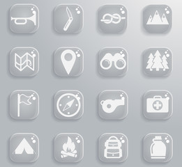 Boy scout simply icons