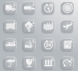 Cargo shipping symbols