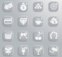 Casino simply icons