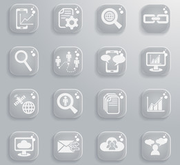 Data analytic simply icons