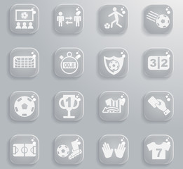 football icon set
