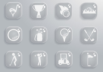 Golf simply icons