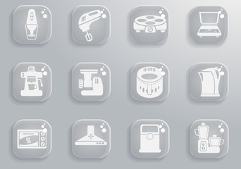 Kitchen Utensils Icon Set