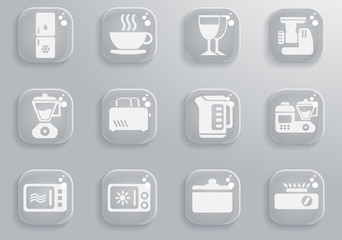 Kitchen Utensils Icon Set