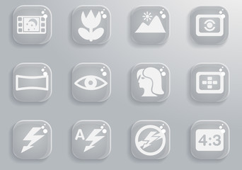 Modes of Photo Silhouette Icons