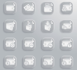 set of money icons