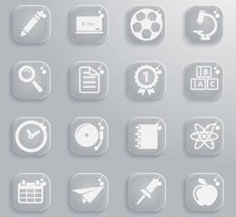School simply icons