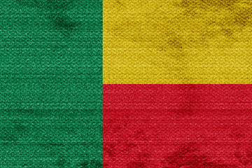 Fototapeta premium Benin flag