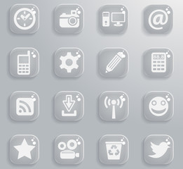 social media icon set