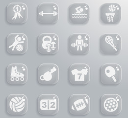 sport icon set