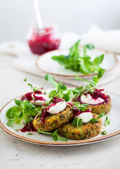  Fritters with quinoa