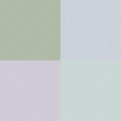 Abstract illustration - geometrical seamless pattern