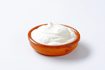 white yogurt