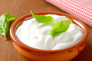 white yogurt