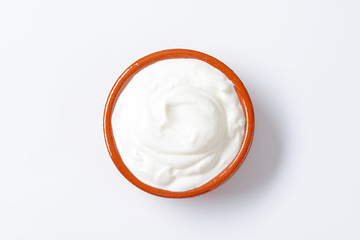 white yogurt