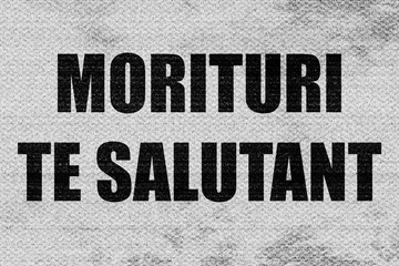 morituri te salutant, we who are about to die