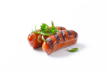 grilled sausages