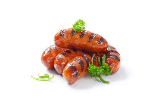 grilled sausages