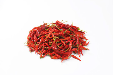 Naklejka premium Dried Red Chili Peppers