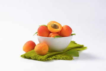 Fresh apricots