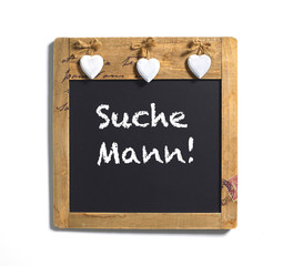 Suche Mann