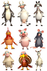 Farm animal collection