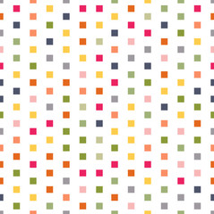 Seamless pattern colored blocks squares