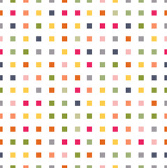 Seamless pattern colored blocks squares