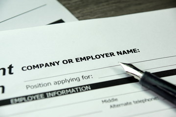 Bewerbungsunterlagen Personalbogen