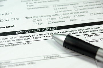 Bewerbungsunterlagen Personalbogen