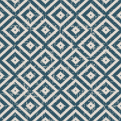 Seamless worn out antique background 297_diamond check mosaic geometry