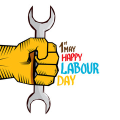 vector happy labour day poster 
