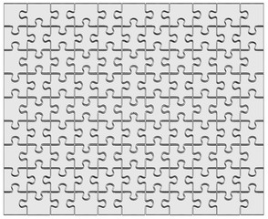 2d cartoon illustration of puzzle