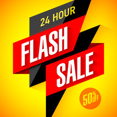 24 hour Flash Sale banner