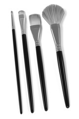 3d rendering of cosmetic brushes