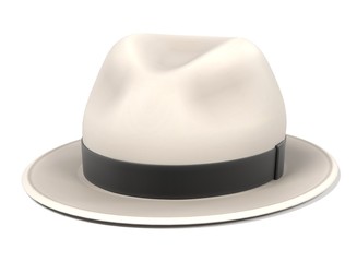 3d renderings of panama hat