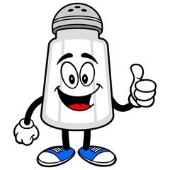 Salt Shaker with Thumbs Up