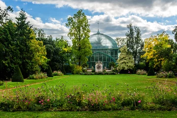 Deurstickers Jardin des Serres d'Auteuil - botanical garden. Paris, France. © dbrnjhrj