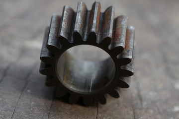 Old gear wheel