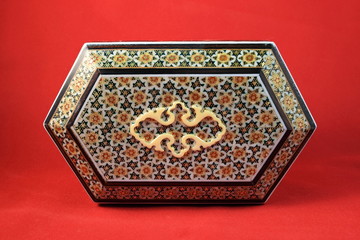 Khaatam Khatam kari Handicraft made in Esfahan Naqshe Jahan Square Iran