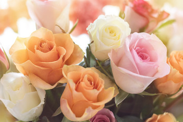 Colorful Rose Bouquet